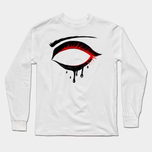 Neon Psychedelic Slime Eye Long Sleeve T-Shirt